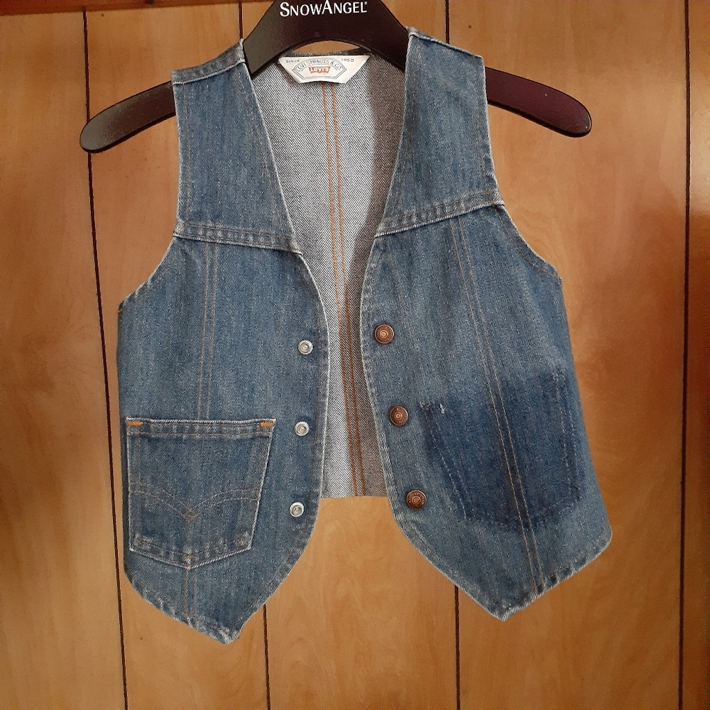 Vintage Denim Vest